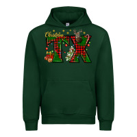 Forest Green Christmas Texas With Deer Urban Hoodie - BundleAndBundleShop