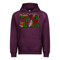Mauve Wine Christmas Texas With Deer Urban Hoodie - BundleAndBundleShop