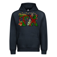 Navy Christmas Texas With Deer Urban Hoodie - BundleAndBundleShop