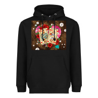 Black playing cards and pearls Heavyweight Hoodie - AdoDesignShop