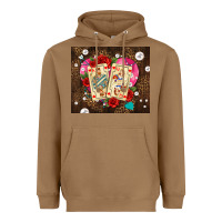 Toasted Coconut playing cards and pearls Heavyweight Hoodie - AdoDesignShop