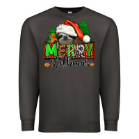 Smoke merry slothmas Premium Sweatshirt - Jasminsmagicworld