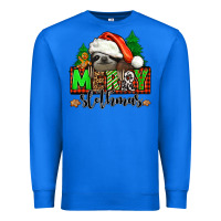 True Royal merry slothmas Premium Sweatshirt - Jasminsmagicworld