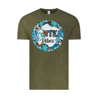Vintage Olive Winter vibes Vintage Tee - RanaPortraitStore