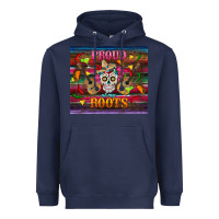 Navy proud of my roots tumbler Heavyweight Hoodie - BundleAndBundleShop