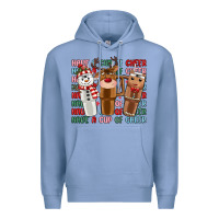 Colony Blue have a cup of cheer Premium Hoodie - MaliasSmallBusiness