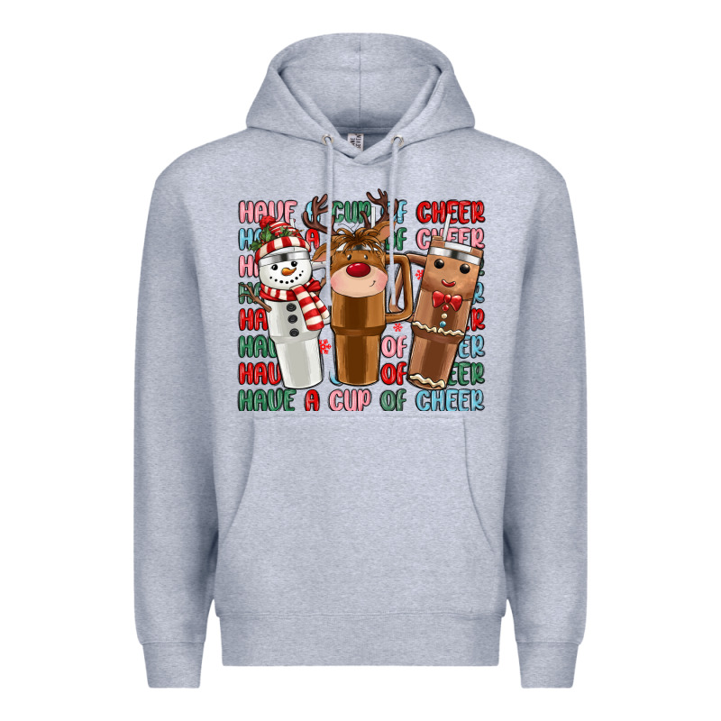 Have A Cup Of Cheer Premium Hoodie by MaliasSmallBusiness | Teevron