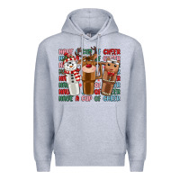 Heather Grey have a cup of cheer Premium Hoodie - MaliasSmallBusiness