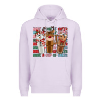 Lilac have a cup of cheer Premium Hoodie - MaliasSmallBusiness
