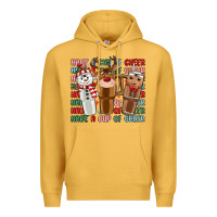 Mustard have a cup of cheer Premium Hoodie - MaliasSmallBusiness