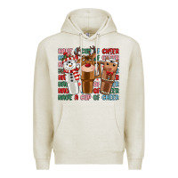 Oatmeal Heather have a cup of cheer Premium Hoodie - MaliasSmallBusiness