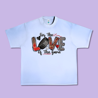 For The Love Of The Game Hockey Urban Heavy Tee Designed By Zillion Design Studio