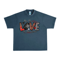 Midnight Navy for the love of the game hockey Urban Heavy Tee - Zillion Design Studio