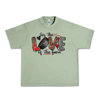 Oil Green for the love of the game hockey Urban Heavy Tee - Zillion Design Studio