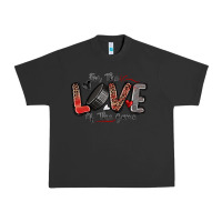 Pigment Black for the love of the game hockey Urban Heavy Tee - Zillion Design Studio