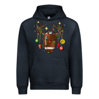 Navy American Football Horn Christmas Urban Hoodie - BundleAndBundleShop