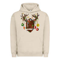 Pigment French Oak American Football Horn Christmas Urban Hoodie - BundleAndBundleShop
