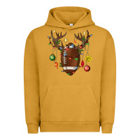 Pigment Peanut Butter American Football Horn Christmas Urban Hoodie - BundleAndBundleShop