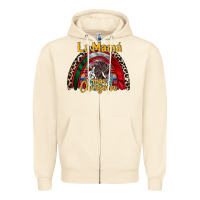 Sandshell la mama mas chingona Zipper Hoodie - RacoonDesign