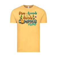 Vintage Mustard fires friends drinks camping crew Vintage Tee - texasbilliewilder