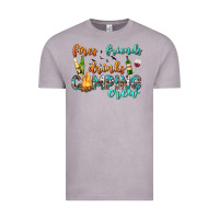 Vintage Zinc fires friends drinks camping crew Vintage Tee - texasbilliewilder
