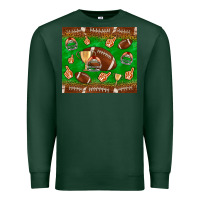 Sports Green football leopard Premium Sweatshirt - NancyCooperArtShop