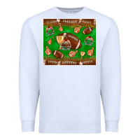 White football leopard Premium Sweatshirt - NancyCooperArtShop