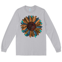 Moon Dust fall tooled lather leopard Long Sleeve Tee - RanaPortraitStore