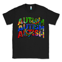 Black autism autism autism Classic Tee - Zillion Design Studio