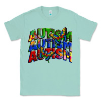 Seafoam autism autism autism Classic Tee - Zillion Design Studio