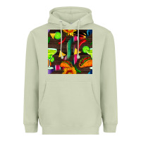 Matcha margarita and taco seamless pattern Heavyweight Hoodie - BundleAndBundleShop