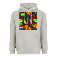 Moon Dust margarita and taco seamless pattern Heavyweight Hoodie - BundleAndBundleShop