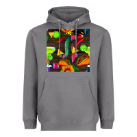 Storm margarita and taco seamless pattern Heavyweight Hoodie - BundleAndBundleShop