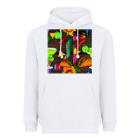 White margarita and taco seamless pattern Heavyweight Hoodie - BundleAndBundleShop