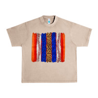 French Oak baseball brush strokes Urban Heavy Tee - texasbilliewilder