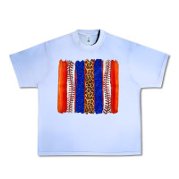 Grape Ice baseball brush strokes Urban Heavy Tee - texasbilliewilder