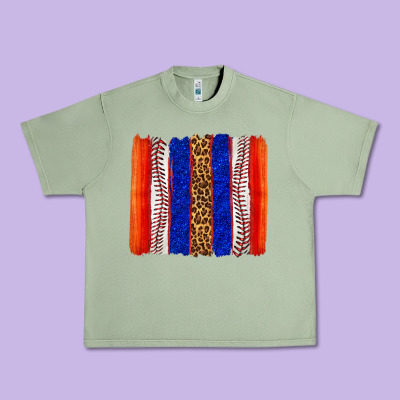 Urban Heavy Tee baseball brush strokes