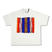 Pistachio baseball brush strokes Urban Heavy Tee - texasbilliewilder