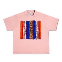 Salmon baseball brush strokes Urban Heavy Tee - texasbilliewilder