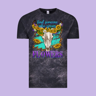 Vintage Tee find someone who grows flowers