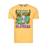 Vintage Mustard find someone who grows flowers Vintage Tee - texasbilliewilder