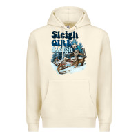Sandshell sleigh girl sleigh skeleton Premium Hoodie - NancyCooperArtShop