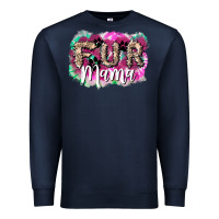 Navy fur mama Premium Sweatshirt - NancyCooperArtShop