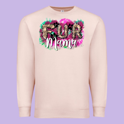 Fur Mama Premium Sweatshirt Designed By Nancycooperartshop