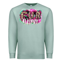 Seafoam fur mama Premium Sweatshirt - NancyCooperArtShop