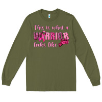 Army Green This Is What a Warrior Looks Like Long Sleeve Tee - texasbilliewilder