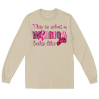 Mushroom This Is What a Warrior Looks Like Long Sleeve Tee - texasbilliewilder
