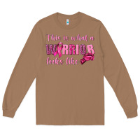 Toasted Coconut This Is What a Warrior Looks Like Long Sleeve Tee - texasbilliewilder