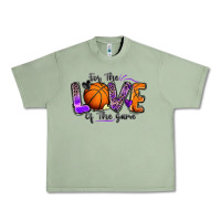 Oil Green for the love of the game basketball Urban Heavy Tee - Zillion Design Studio