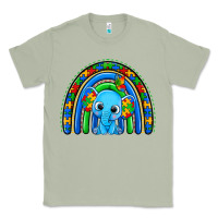 Matcha autism elephant rainbow Classic Tee - Zillion Design Studio